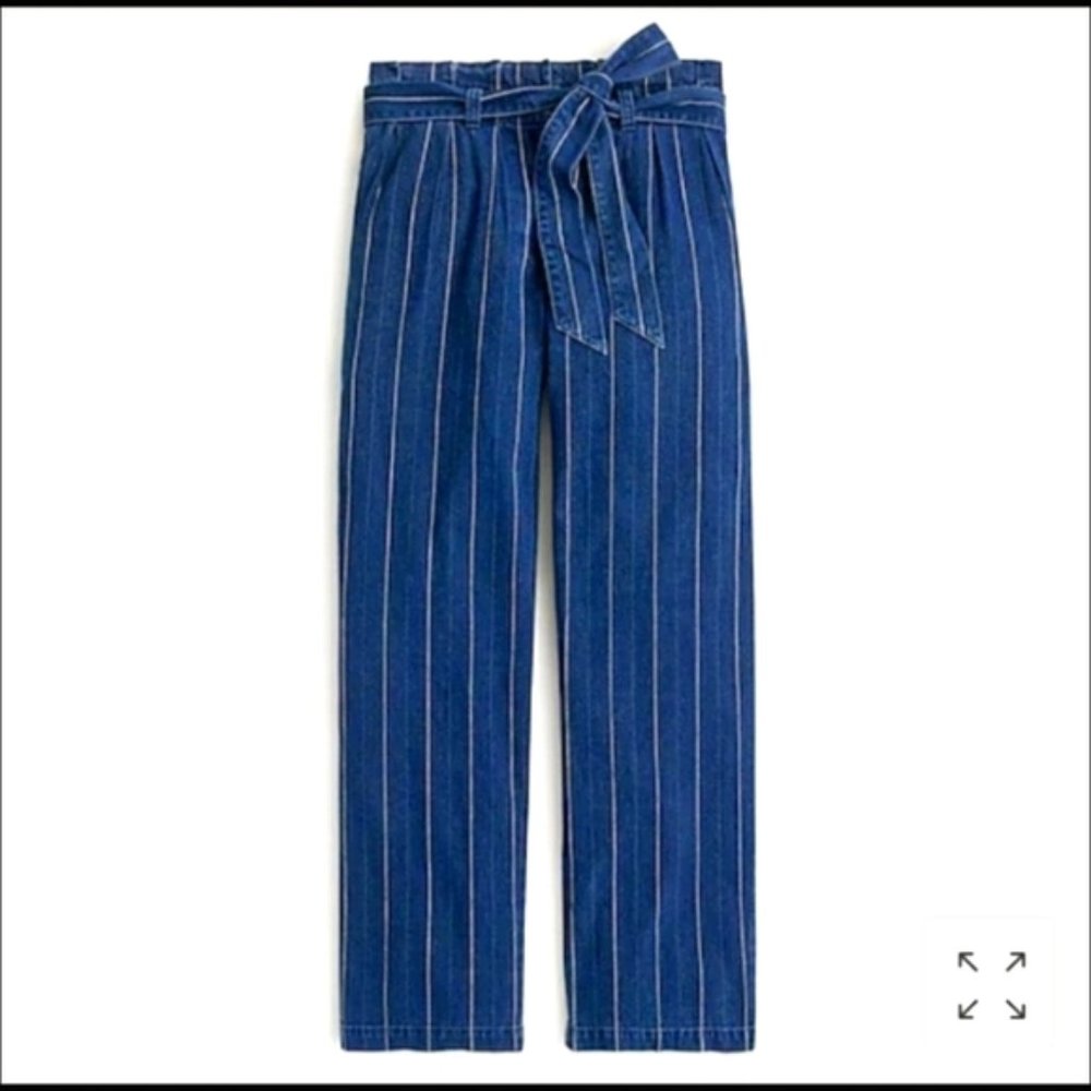 J. Crew Striped Jeans NWT
